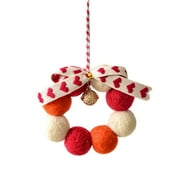Themed Party Decorations Christmas Tree Hanging Ornament Creative Christmas Decoration New Year Hanging Wool Xmas Ornament